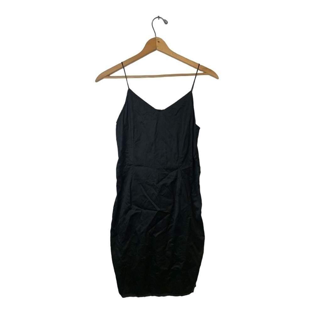 Rag & Bone New York Black Silk Slip Dress Sz 2